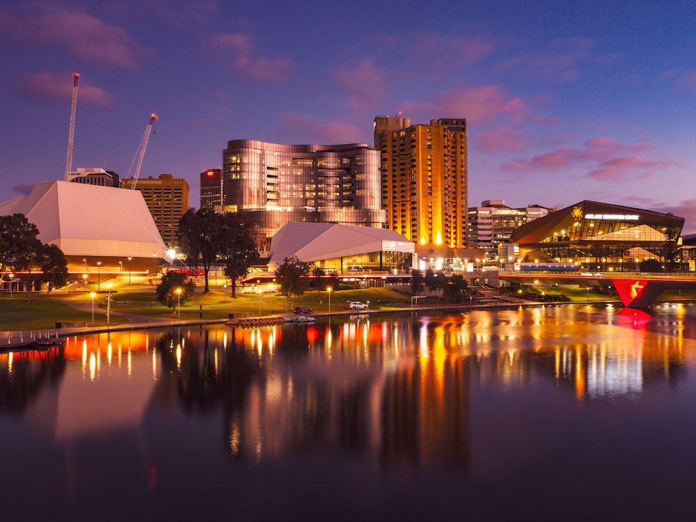 Adelaide City Skyline